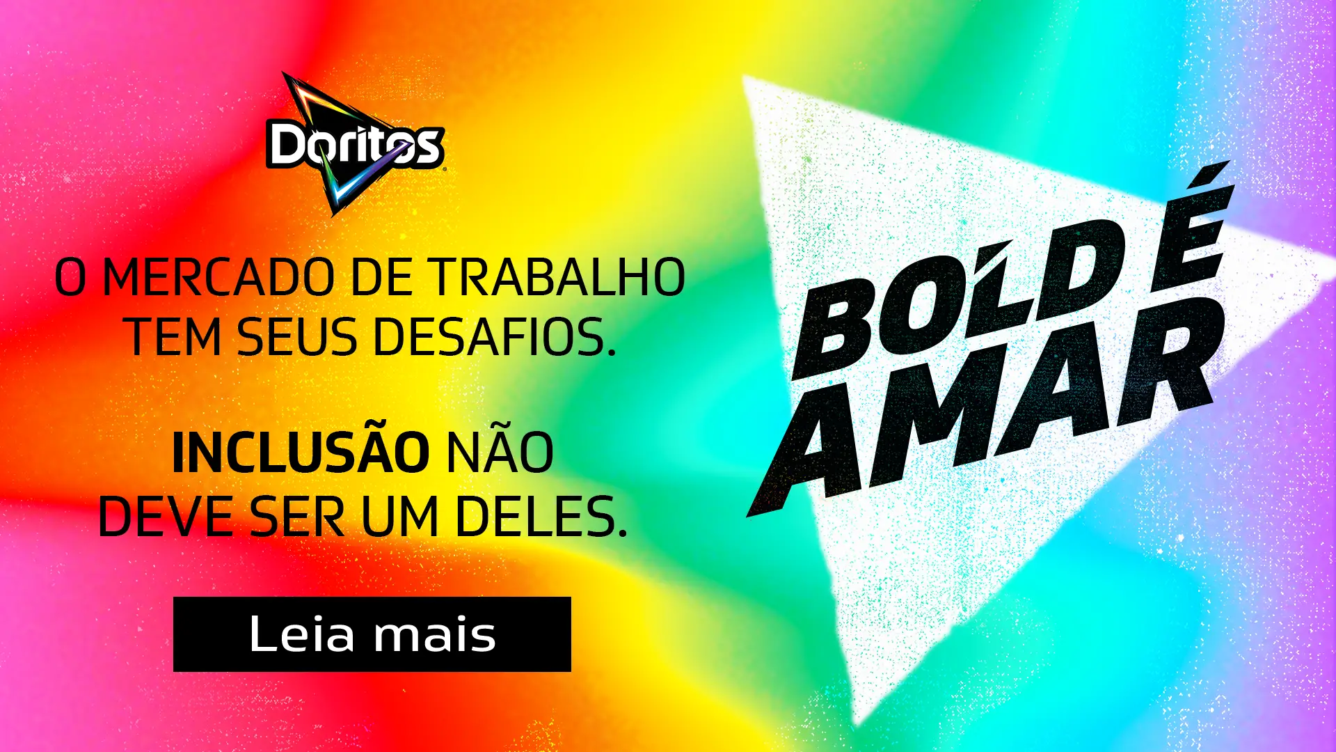 Por: DORITOS® – A importância da empregabilidade para a comunidade LGBTI+