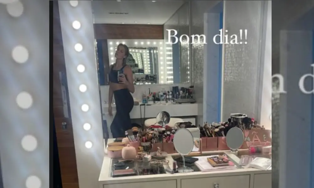 Ana Hickmann publica foto em férias após polêmica com ex-marido