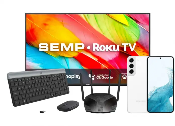 Ofertas do dia: itens para home office, TVs e smartphones com mais de 50% off!