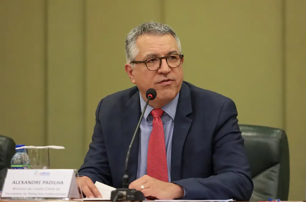 Padilha diz que Congresso é sócio do governo Lula e minimiza críticas do Centrão: ‘Estou feliz no cargo’