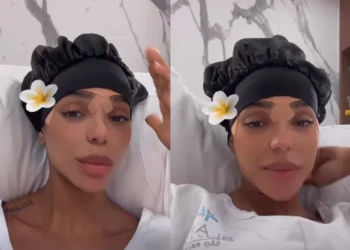 Brunna Gonçalves, mulher de Ludmilla, faz cirurgia para diminuir tamanho da testa