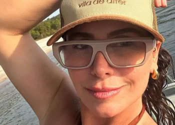 Giovanna Antonelli se encanta com Santarém durante filmagens de ‘Rio de Sangue’