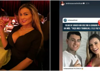 Andressa Urach e filho Arthur retomarão gravações de conteúdos adultos