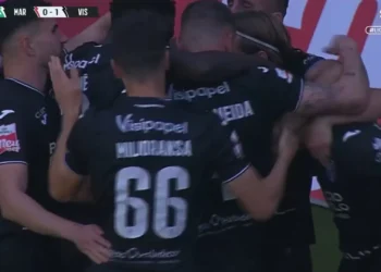 O gesto de Henrique Gomes no festejo do golo que está a dar que falar