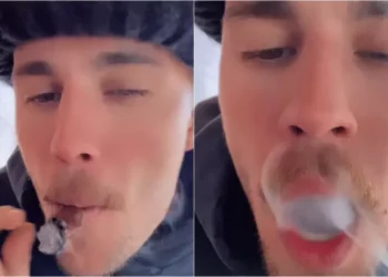Justin Bieber posta vídeo fumando cigarro ‘suspeito’ em meio a boatos de uso de drogas