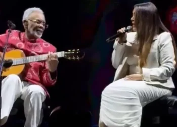 Gilberto e Preta Gil cantam ‘Drão’ em show em São Paulo