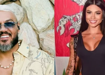 Nova namorada do Belo posta primeira foto do casal