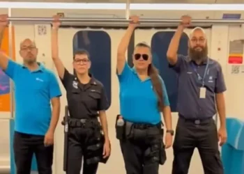 Lady Gaga no Rio: funcionários do metrô recriam clipe de ‘LoveGame’