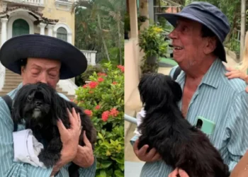 Marcos Oliveira, o Beiçola de ‘A Grande Família’, se emociona ao receber casa doada por Marieta Severo