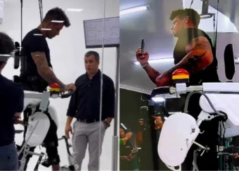 Fernando Fernandes volta a andar após 14 anos com ajuda da tecnologia