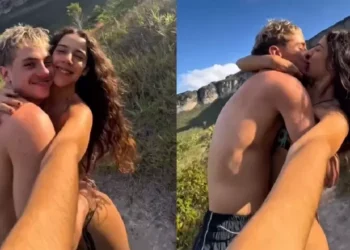 Marina Sena e Juliano Floss aproveitam o Dia dos Namorados em viagem romântica