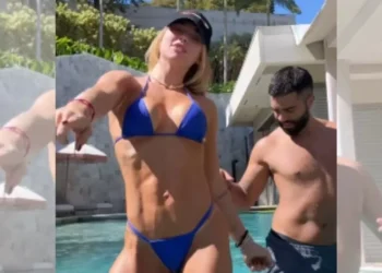 Virginia Fonseca exibe corpo tonificado em dia de piscina em Goiânia: ‘Sextou’