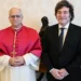 Papa Leão XIV recebe Javier Milei e afirma que visitará a Argentina
