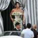 Lauren Sanchéz revela vestido de noiva dourado para casamento com Jeff Bezos em Veneza