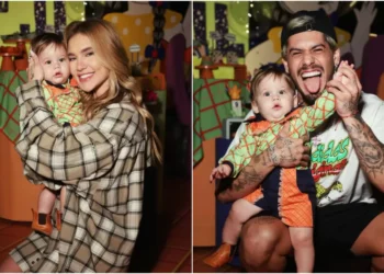 Virginia e Zé Felipe celebram nove meses do caçula após separação: ‘Nosso príncipe!’