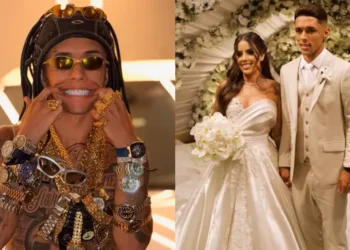 Influenciador ‘pega’ itens de luxo durante ‘passagem de gravata’ em casamento e revolta convidados