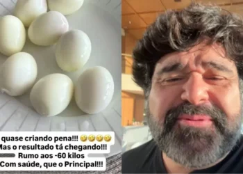 Fabiano Menotti, da dupla com César, compartilha marmita fitness e brinca: ‘Me tornei maromba’