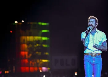 Post Malone cai do palco em show nos EUA
