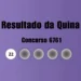 Quina 6761: veja resultado de hoje, segunda-feira (30)