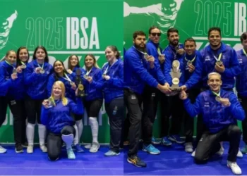 Dobradinha brasileira: Goalball conquista título da Copa América no feminino e masculino