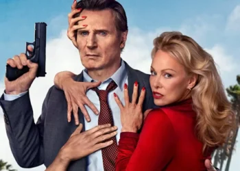 Pamela Anderson e Liam Neeson revelam bastidores de novo ‘Corra que a Polícia Vem Aí’