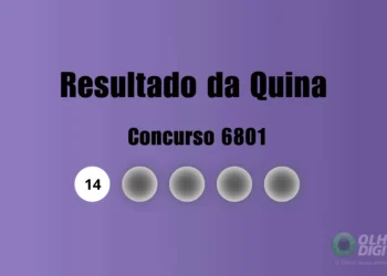 Quina 6801: veja resultado de hoje, sexta-feira (15)