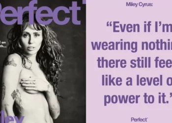 Miley Cyrus realiza ensaio fotográfico nu para revista ‘Perfect’