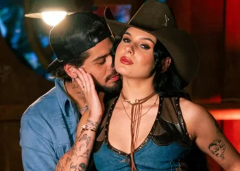 Em meio a rumores de affair, Zé Felipe e Ana Castela divulgam trecho de novo ‘feat’ e aparecem ‘agarradinhos’ em clipe