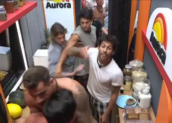 Briga generalizada em festa de ‘A Fazenda 17’ mobiliza seguranças e pode gerar punições