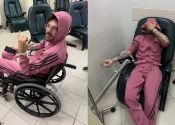 Luan Pereira dá entrada no hospital com pedras nos rins
