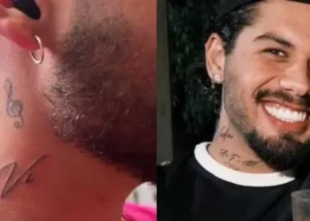 Zé Felipe faz mudança em tatuagem dedicada à Virginia