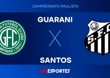 Guarani x Santos: confira a transmissão da Jovem Pan ao vivo